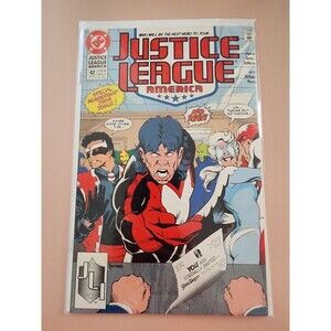 Justice League America (1987) #42 "Solicitations" DC Comics